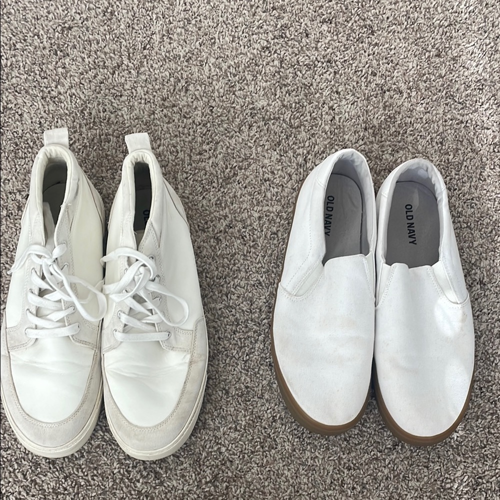 Old Navy White Sneakers Bundle
